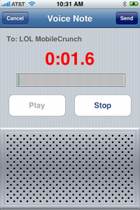 Beejive IM 2.0, ICQ и аудио сообщения для iPhone iphone